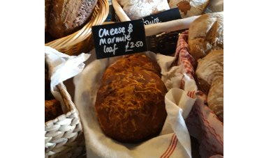 Cheese and Marmite loaf